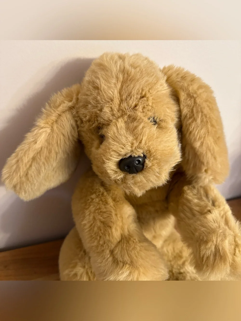 Gund 1985 Muttsy Puppy Dog Plush Large Floppy Golden Retriever 20in Soft VTG